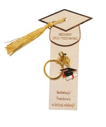 Zakładka do książki+brelok, upominek na zakończenie roku szkolnego