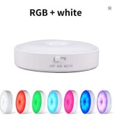 5x Lampka nocna Akumulatorowa rgb z czujnikiem pilot