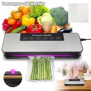 ZGRZEWARKA PRÓŻNIOWA DO ŻYWNOŚCI + WORKI - PAKOWARKA PRÓŻNIOWA DO FOLII