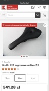 Siodło siodełko SQLAB 612 ACTIVE 2.1 pod Szosę/Gravel nowe 540 PLN