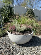 Donica misa półkula betonowa osłonka beton architektoniczny doniczka