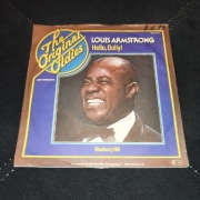 LOUIS ARMSTRONG - Hello, Dolly! / Blueberry Hill - Vinyl Single 1977