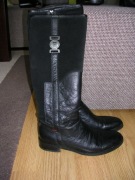  OFICERKI NESSI ROZ.38 SKÓRA NATURALNA 26CM