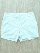 Cynthia Rowley jasne białe szorty damskie haftowane krótkie spodenki