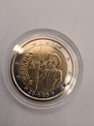 9. Hiszpania 2005. Don Kichote. 2 euro €. Okolicznościowe. W kapslu. Cena!