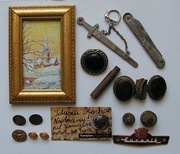 Zestaw różnych staroci