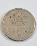 629. Moneta Hiszpania 25 peset 1983 rok 