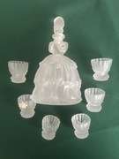 Zestaw do likieru Vogel & Zappe art deco