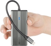 Koncentrator 5w1 USB C HDMI 4K 480mb/s