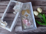 Kartka w pudełku 3d ślub rocznica ślubu 