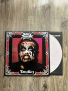 KING DIAMOND - CONSPIRACY WHITE RED MARBLED LP 