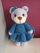Misiu ręcznie robiony na szydełku 
