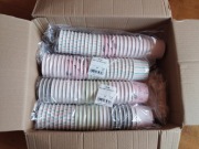 Pojemniki na lody / pojemniczki / pucharki / 200szt / 130ml / pastel 