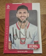 Mateusz Klich - Reprezentacja Polski - zdjęcie z autografem