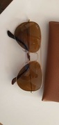 Ray ban aviator zlote oryginal