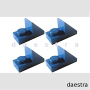 LEGO 92946 SKOS 45 2 x 1 z wycięciem niebieski - 4 szt