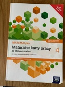 Matematyka 4 Maturalne karty pracy
