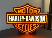 Podświetlany szyld Lampka Harley-Davidson - kultowy element wystroju