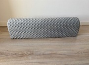 Ochraniacz piankowy na łóżko barierkę do łóżeczka szary 