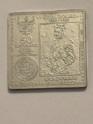 Grunwald. Klipa kolekcjonerska. 35X35 mm. Aluminium. Gyges