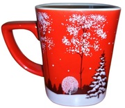 Świąteczny zimowy kubek Nescafe wzór 3