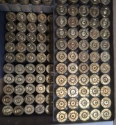 Łuska naboju 9x19 mm Parabellum wystrzelone 150 szt. różni producenci
