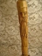 stara rzeźba w drewnie ŚWIĄTEK lakierowana