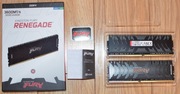 Pamięć DDR4 Kingston Fury Renegade 32 GB (2x16gb) 3600Mhz cl16  