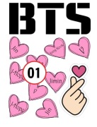 Pan Opłatek na tort - BTS A4