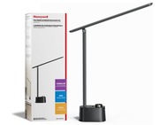 Lampka Biurkowa Nocna Honeywell ze Ściemniaczem i Portami USB C i A