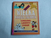 Wielka księga zagadek - Labirynty Szarady Łamigłówki Disney