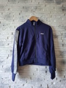 Bluza damska Fila ze srebrnymi lampasami rozmiar S, bawełna