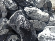 Bryła Nero Venato skała czarna głaz antracyt Bazalt kora kamień Jaworzno