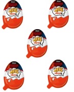 5 x KINDER JOY STRANGER THINGS Jajko z Figurką lub Gadżetem Stranger Things