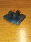 [unikat]Dwa małe słonie na szczęście.Pieniądze.Radość.Dom.Biurko.Mieszkanie