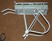 Dwie baterie do roweru 24V z ładowarką i bagażnikiem