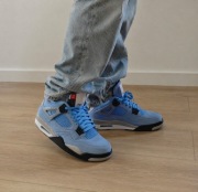 Jordan 4 Retro University Blue "NOWE" 46