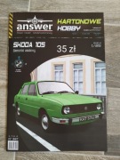 Model kartonowy Skoda 105