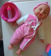 Duża lalka dzidziuś-gaworząca