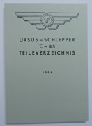 URSUS C45 katalog części - wydanie niemieckojęzyczne