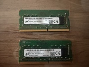 Pamięć ram ddr4 so-DIMM 16gb 2x8gb Micron 2400MHz CL17