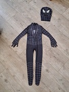 Kostium Spider-Man - czarny/ biały - rozm 110/116 (120)