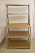 Regał metalowy magazynowy 180x100x59 cm – 5 półek, ocynk
