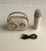 Mikrofon plus Głośnik zestaw karaoke bluetooth zabawa dla dzieci muzyka