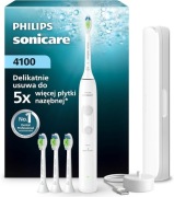 NOWA Szczoteczka Soniczna Philips Sonicare 4100 - duży zestaw! 