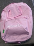 Plecak benetton różowy 