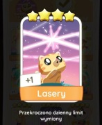 Monopoly go karta 4* Lasery set 14