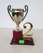 Statuetka puchar trofeum miejsce 2 - 20 x 12 x 7 cm