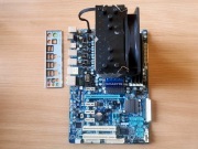 Gigabyte GA-MA770T-UD3 + ATHLON II X4 620 + 16GB RAM + CHŁODZENIE
