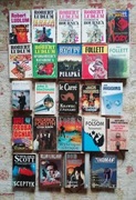 24x THRILLER sensacja Robert Ludlum, Jack Higgins Ken Follet, David Morrell